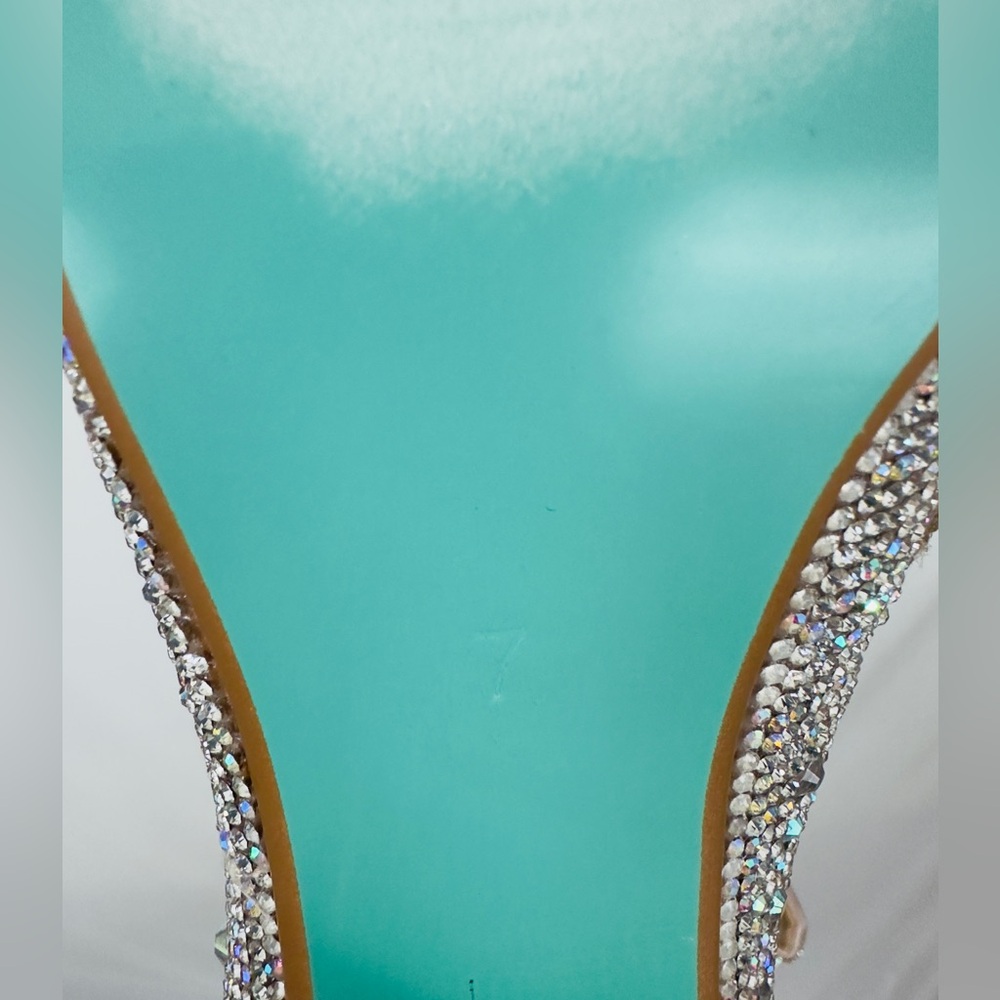Betsey Johnson Women's Cady Evening Booties Encrusted Sparkling Rhinesto… - Picture 9 of 12